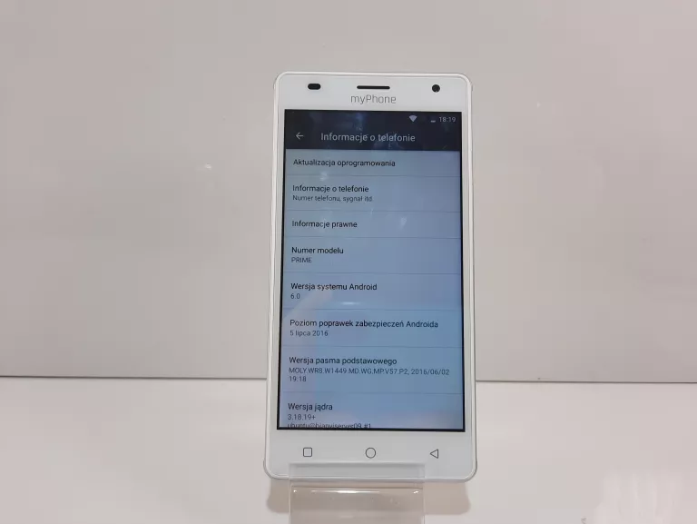 TELEFON MY PHONE PRIME WHITE