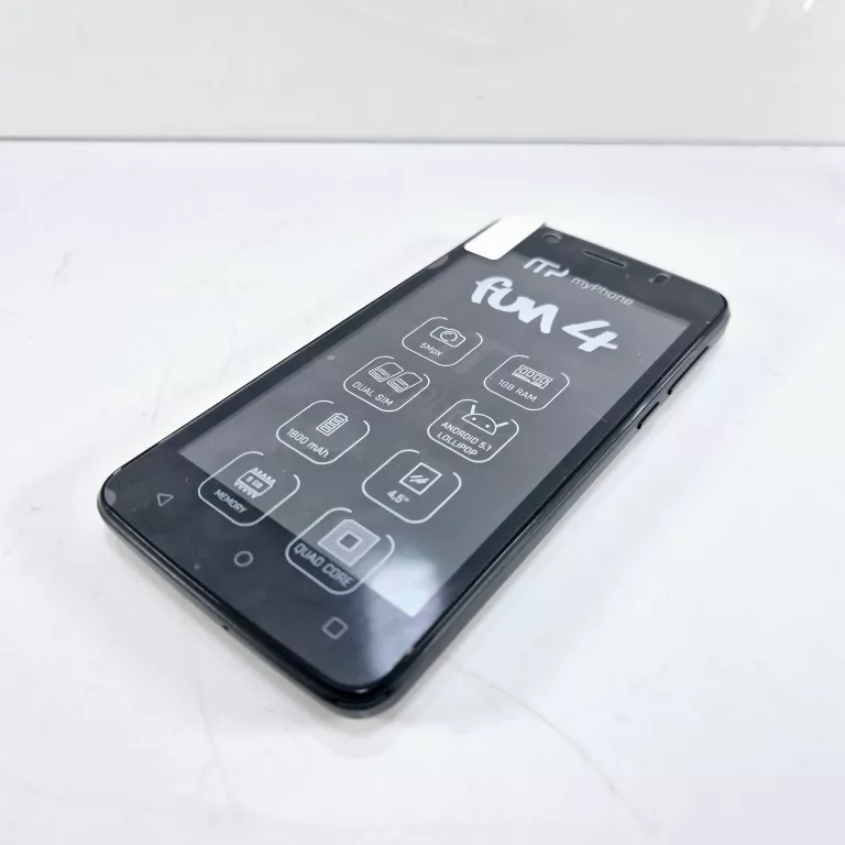 TELEFON MYPHONE FUN 4 CZARNY 1/8GB
