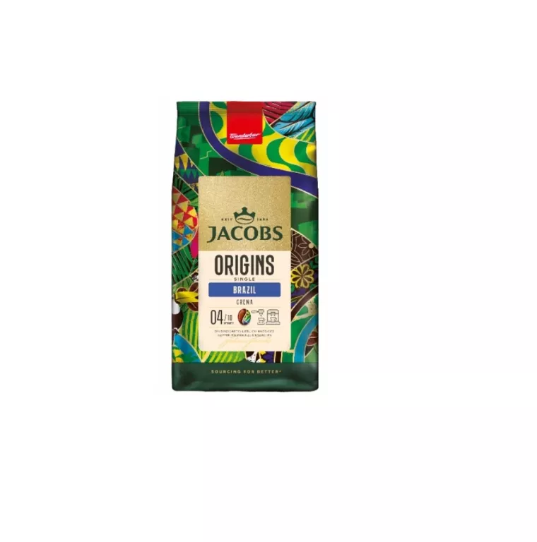 KAWA ZIARNISTA MIESZANA JACOBS ORIGINS SINGLE BRAZIL 1000 G