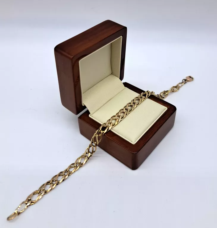 WYRÓB JUBILERSKI UŻYWANY ZŁOTA BRANSOLETKA 333 9,90G