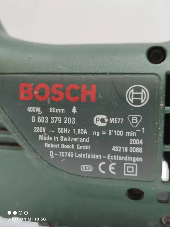 WYCINARKA WYRZYNARKA DO DREWNA BOSCH PST 550