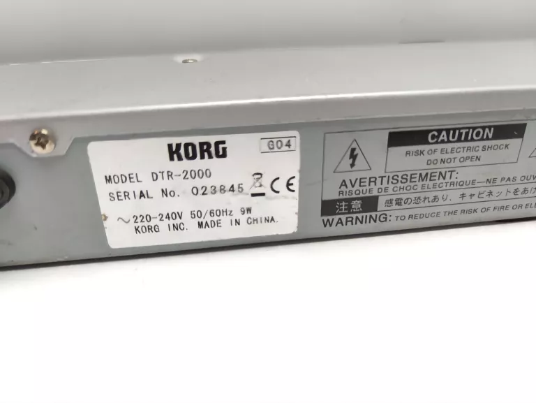 KORG DTR-2000 TUNER CHROMATYCZNY