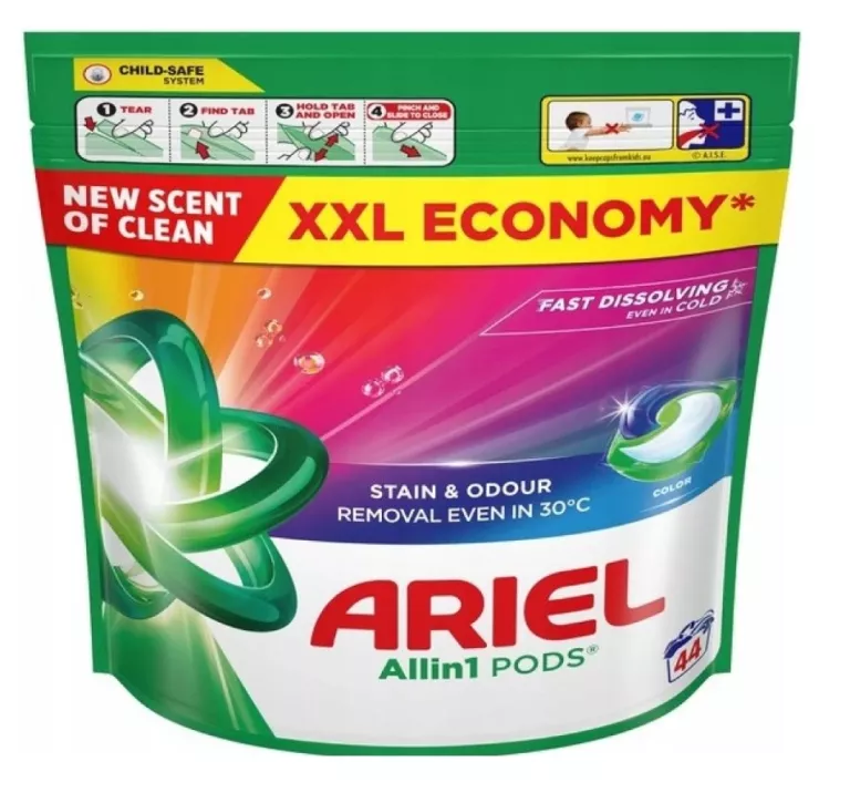 KAPSUŁKI DO PRANIA ARIEL ALL IN 1 PODS COLOR 44 SZT.