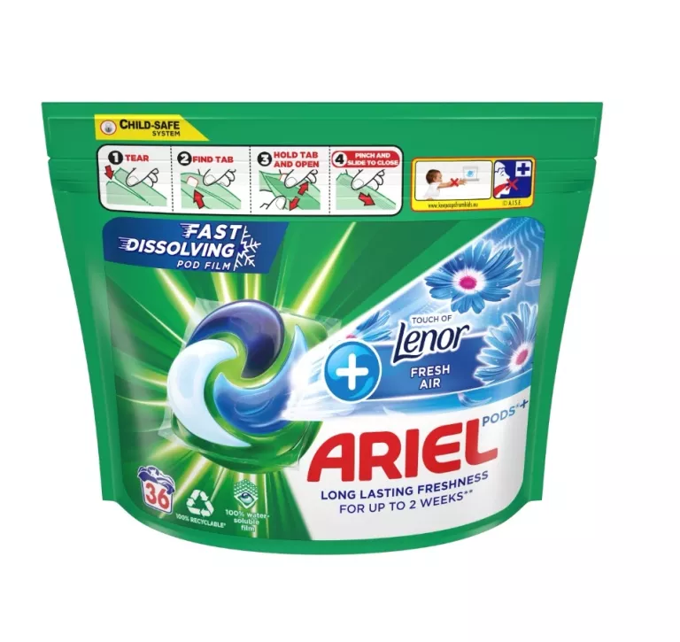 ARIEL ALL-IN-1 PODS KAPSUŁKI Z PŁYNEM DO PRANIA, 36 PRAŃ