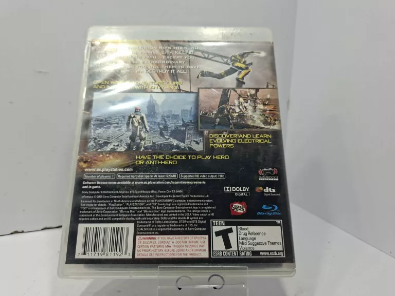 GRA INFAMOUS PS3