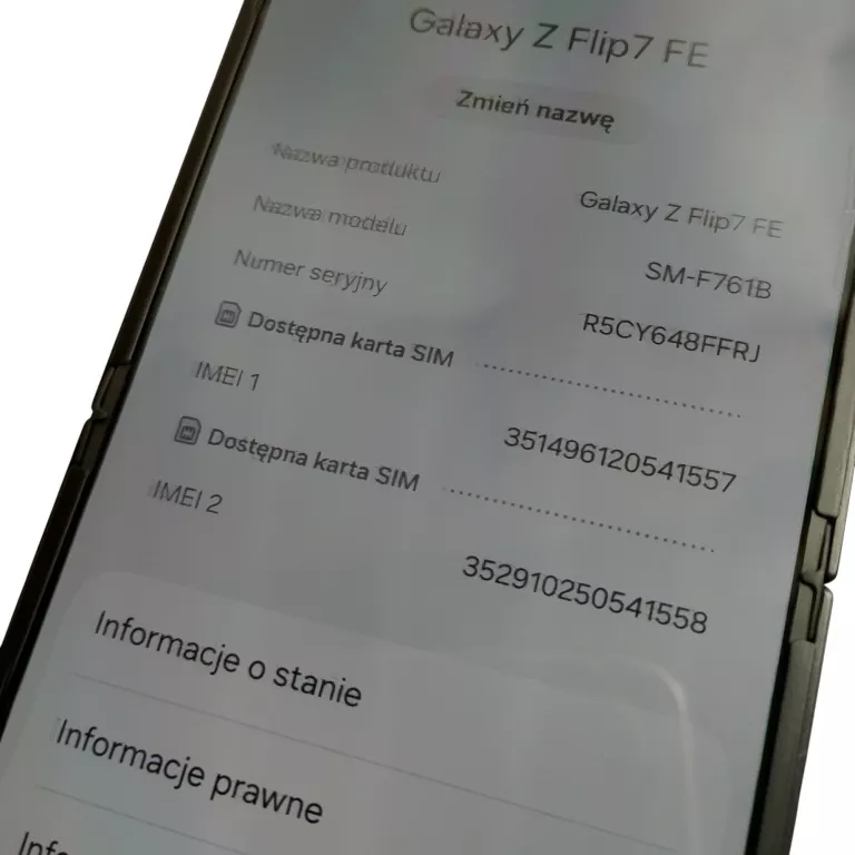 TELEFON SAMSUNG GALAXY Z FLIP 7 FE 8/128GB