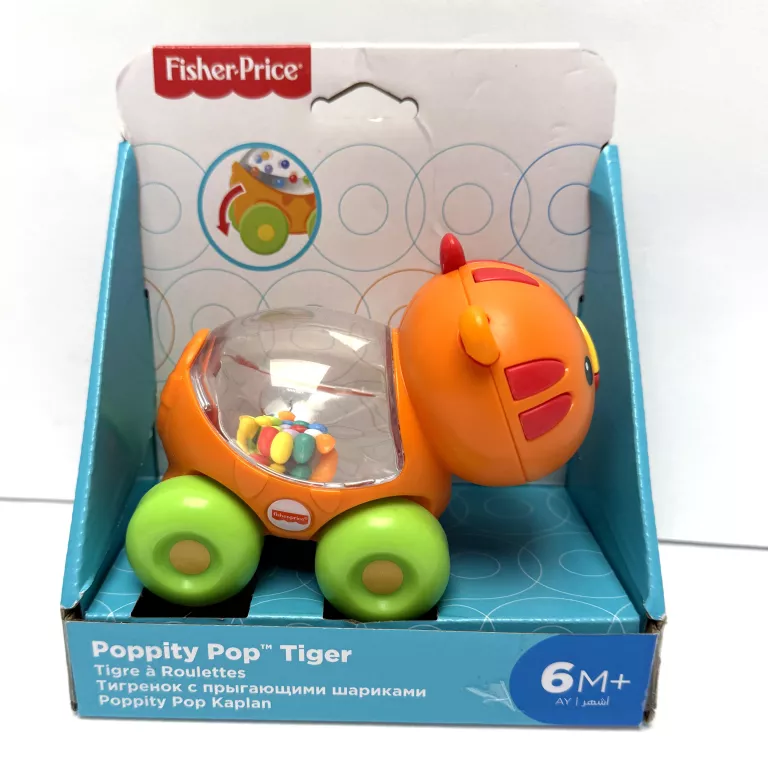 ZABAWKA FISHER-PRICE POPPITY POP TIGER