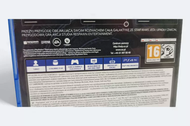 GRA STAR WARS JEDI UPADLY ZAKON PS4 - EDYCJA SPECJALNA