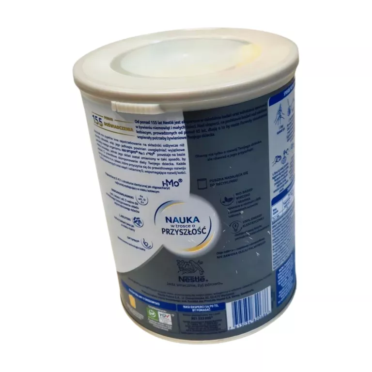 NAN OPTIPRO PLUS 3 HMO PRODUKT NA BAZIE MLEKA DLA MAŁYCH DZIECI 800 G