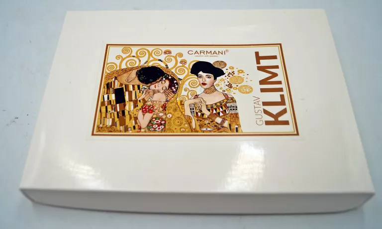CARMANI, ŁYŻECZKI POZŁACANE DO HERBATY - GUSTAV KLIMT(6SZT./KPL)