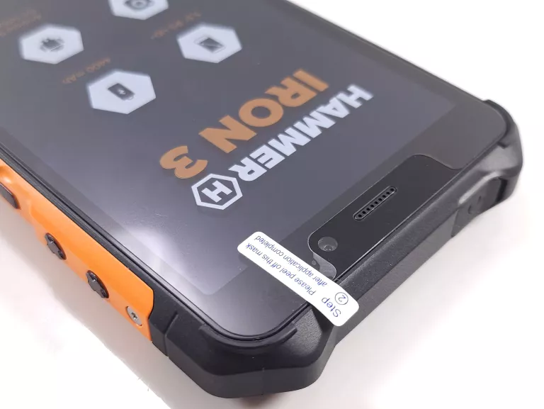 TELEFON HAMMER IRON 3 BLACK + ORANGE