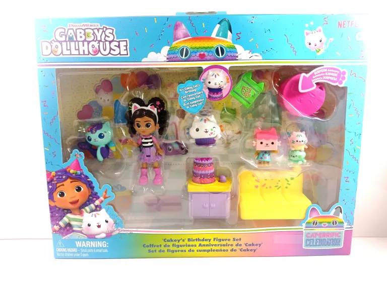 GABBY'S DOLLHOUSE CAKEY'S URODZINY