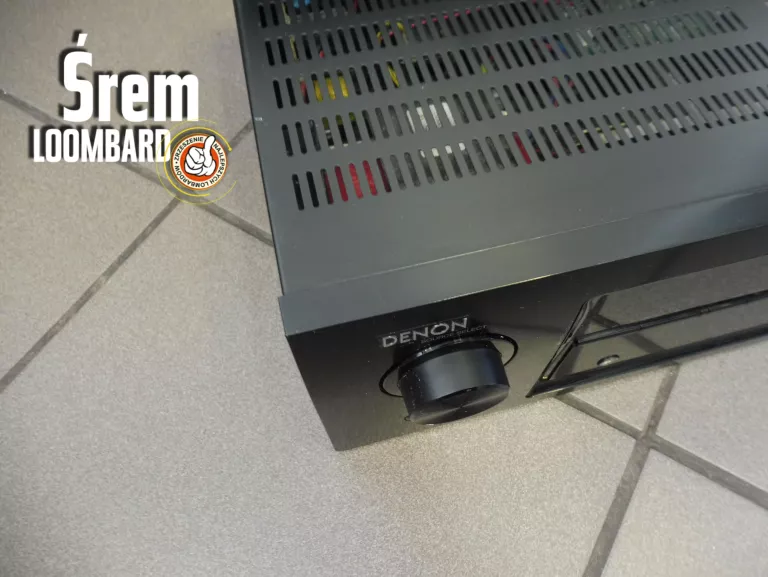WZMACNIACZ/AMPLITUNER DENON AVR-X520BT, PILOT, KABEL, DB STAN!