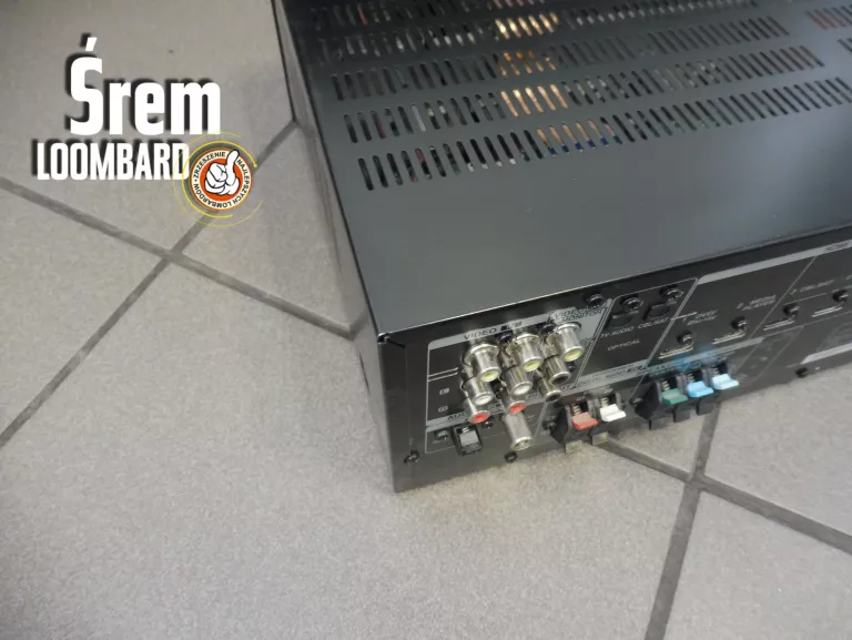 WZMACNIACZ/AMPLITUNER DENON AVR-X520BT, PILOT, KABEL, DB STAN!
