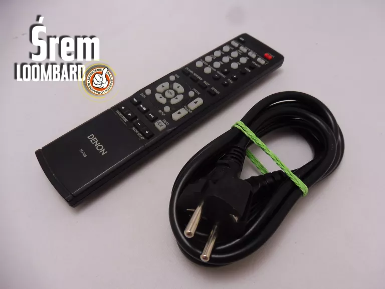 WZMACNIACZ/AMPLITUNER DENON AVR-X520BT, PILOT, KABEL, DB STAN!