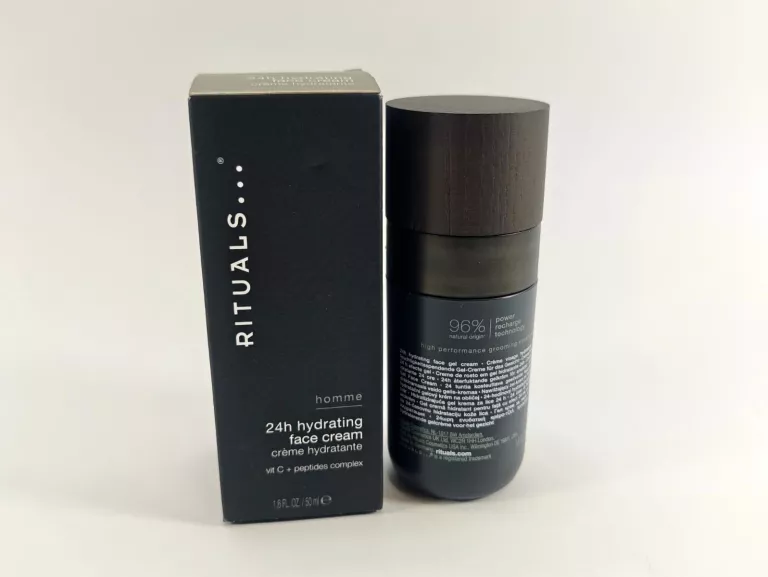 KREM DO TWARZY RITUALS HOMME 24H HYDRATING 50ML VIT C + PEPTIDES COMPLEX