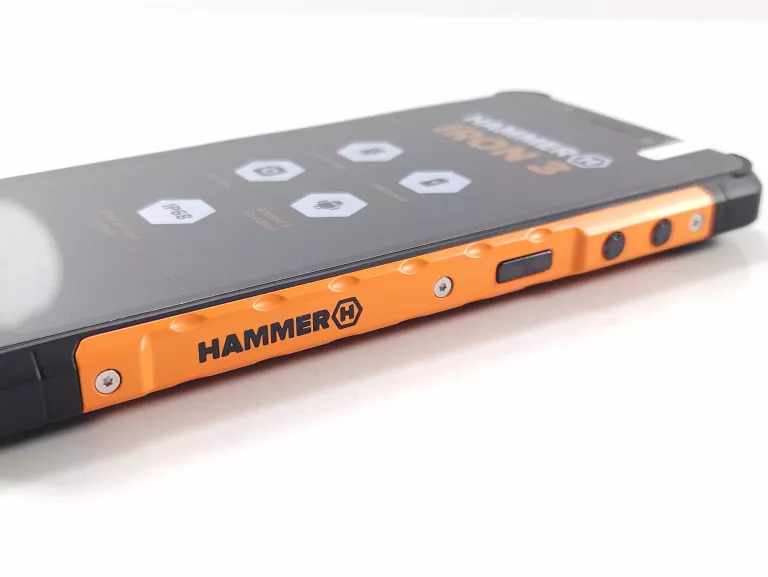 TELEFON HAMMER IRON 3 BLACK + ORANGE