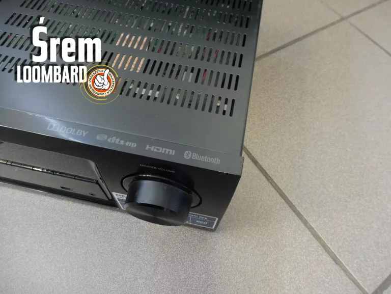 WZMACNIACZ/AMPLITUNER DENON AVR-X520BT, PILOT, KABEL, DB STAN!