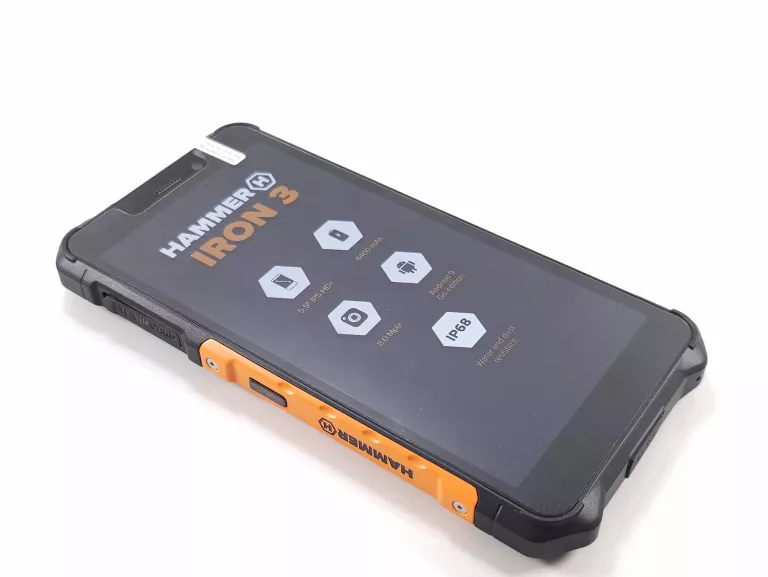 TELEFON HAMMER IRON 3 BLACK + ORANGE
