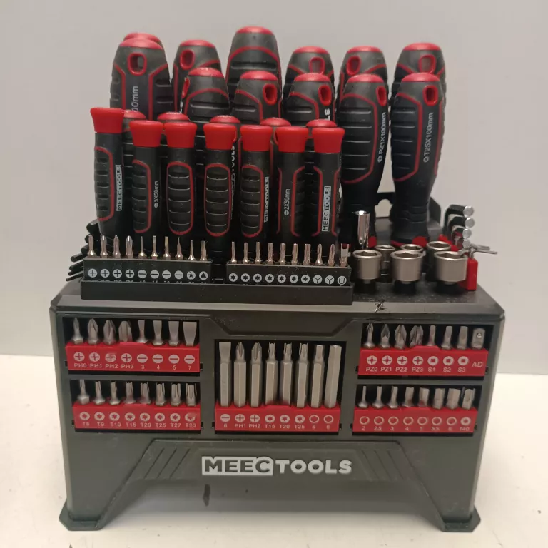 ZESTAW ŚRUBOKRĘTÓW MEEC TOOLS 107PCS
