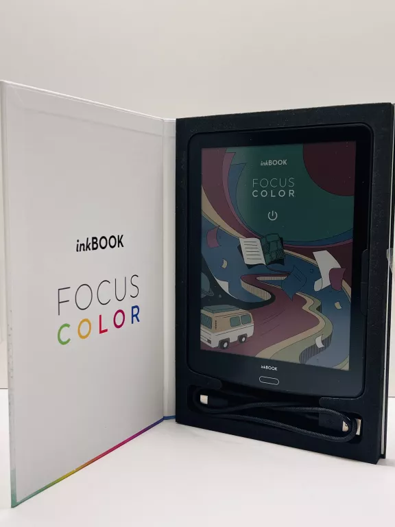 CZYTNIK EBOOKÓW INKBOOK FOCUS COLOR 7,8" 32GB BT USB-C CZARNY