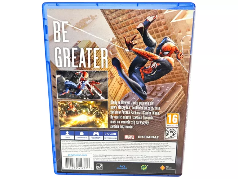 PS4 SPIDER MAN