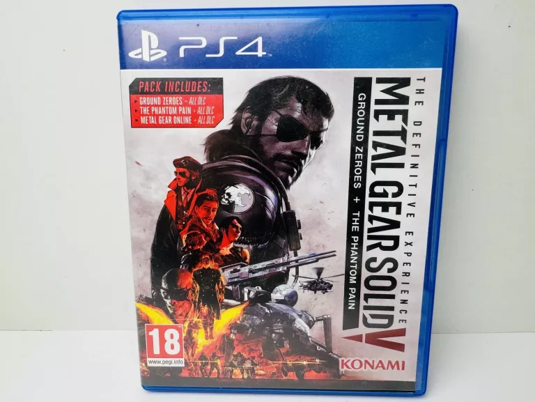 GRA PS4 THE DEFINITIVE EXPERIENCE METAL GEAR SOLID V