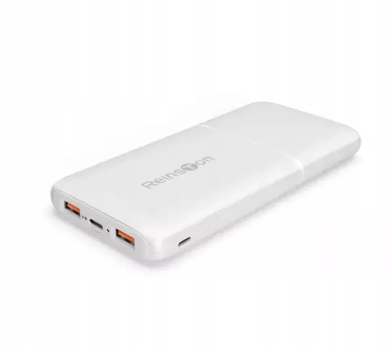 POWERBANK REINSTON EPB10PD20W 10000MAH PD 20W USB / USB-C / MICROUSB BIAŁY