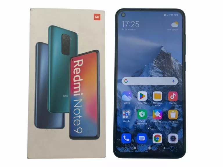 TELEFON XIAOMI REDMI NOTE 9 4/64GB 6.53" 5020MAH