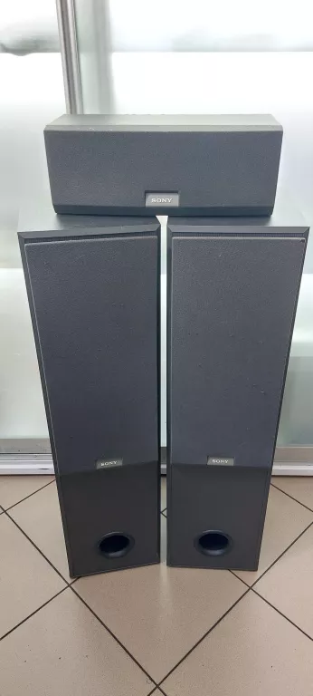 KOLUMNY PODŁOGOWE SONY SS-MF400H 150W + CENTRALNY