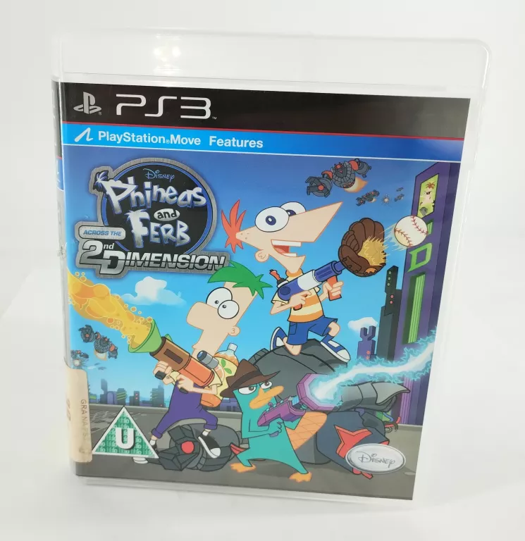 PHINEAS AND FERB 2ND DIMENSION PS3