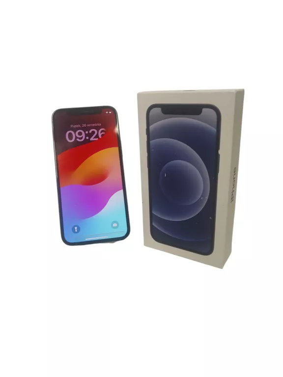 SMARTFON APPLE IPHONE 12 MINI 4 GB / 64 GB 5G CZARNY