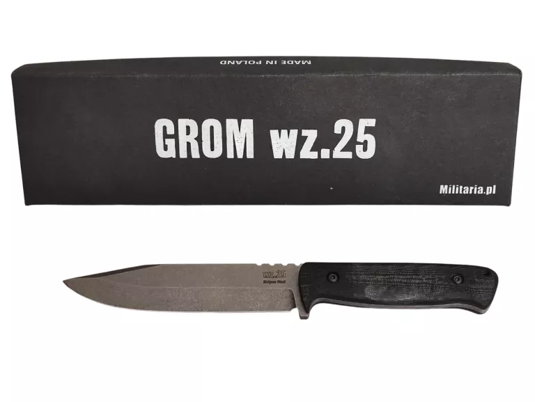 NÓŻ TAKTYCZNY SURVIVALOWY Z KABURĄ ZA-PAS WZ.25 GROM