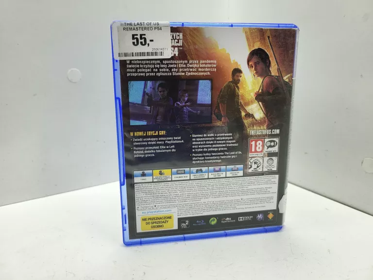 GRA NA PS4 THE LAST OF US REMASTERED
