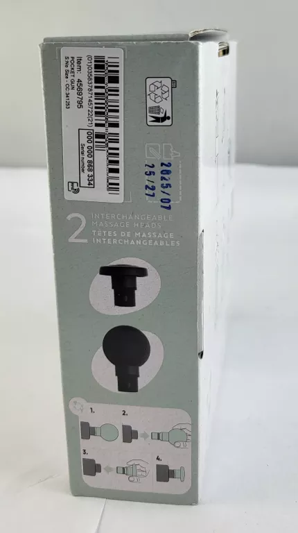 PISTOLET DO MASAŻU DECATHLON
