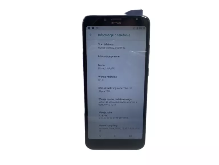 SMARTFON MYPHONE PRIME 18X9 2 GB / 16 GB 4G (LTE) NIEBIESKI