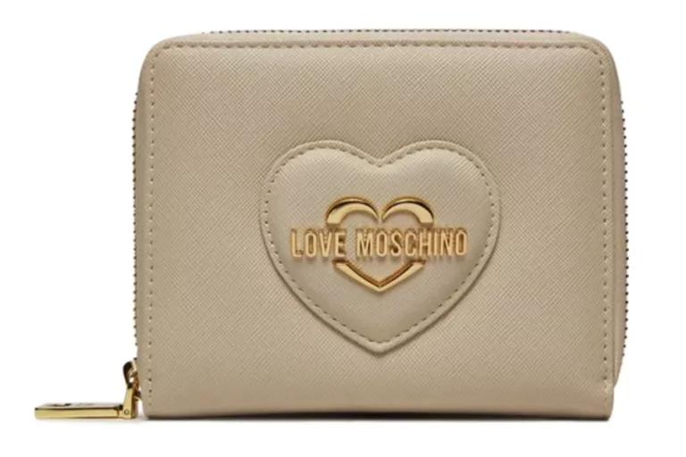 PORTFEL LOVE MOSCHINO MAŁY PORTFEL DAMSKI JC5733PP9LKL0110