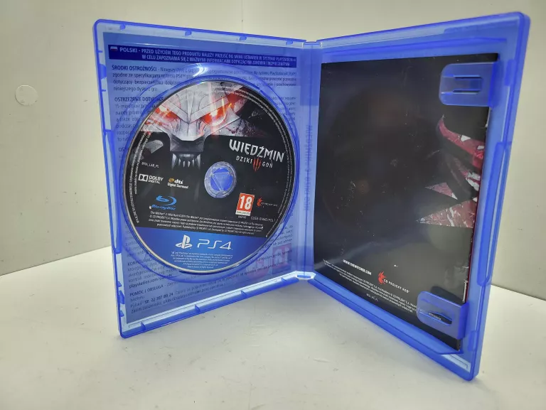 GRA NA PS4 WIEDŹMIN DZIKI GON