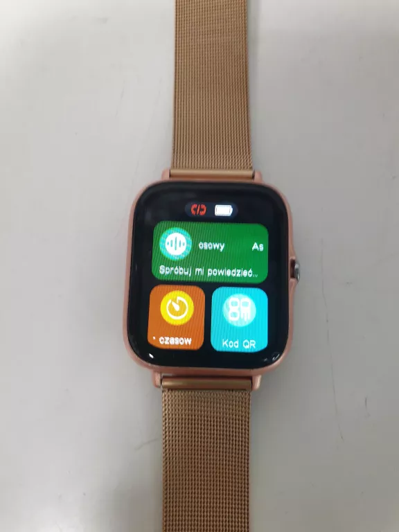 SMRTWATCH Z ŁADOWARKĄ