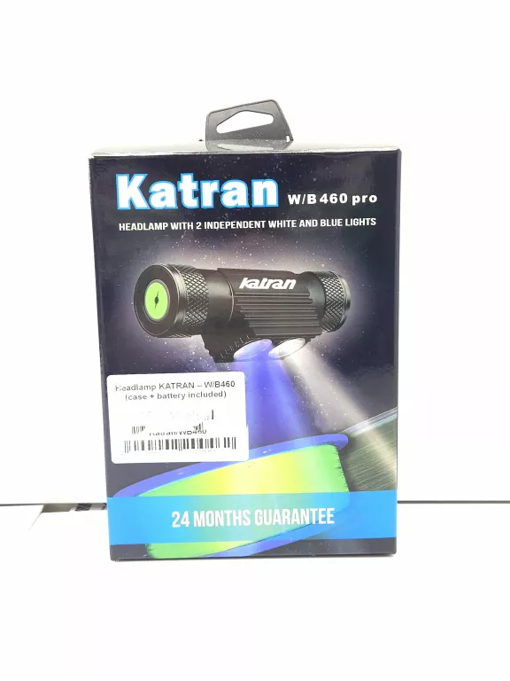 LAMPKA KATRAN WB 460 PRO + PUDEŁKO + ETUI