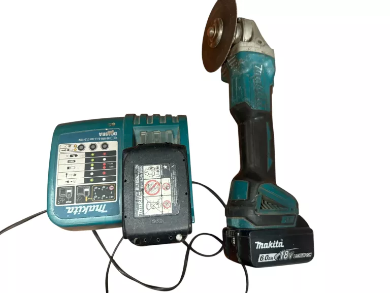 MAKITA AKUMULAT. SZLIFIERKA KĄTOWA DGA506