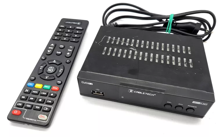DEKODER CABLETECH URZ0338 TUNER DVB-T2/C HEVC H.265