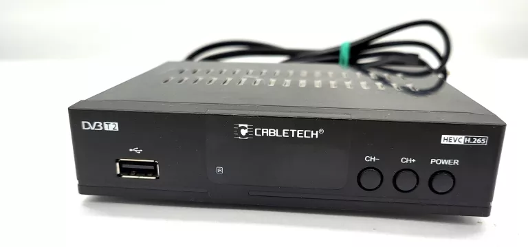 DEKODER CABLETECH URZ0338 TUNER DVB-T2/C HEVC H.265