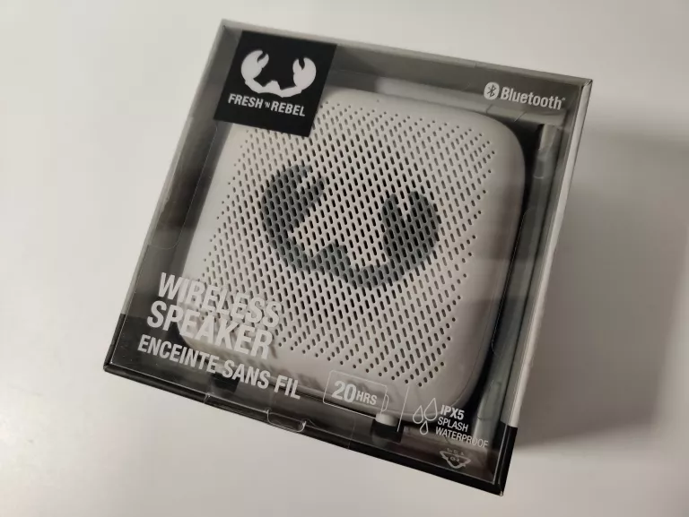 GŁOŚNIK BLUETOOTH FRESH N REBEL SZARY