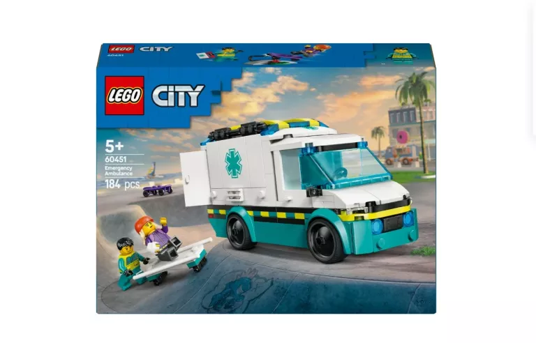 LEGO CITY KARETKA POGOTOWIA 60451