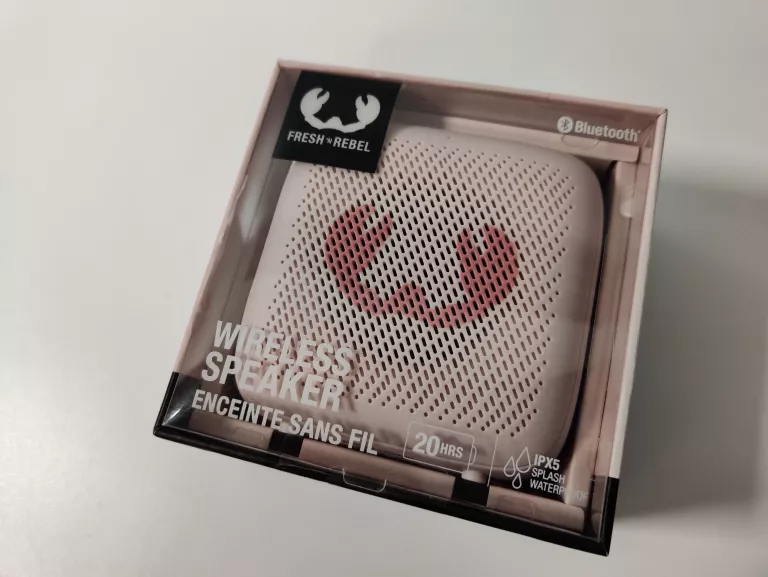 GŁOŚNIK BLUETOOTH FRESH N REBEL RÓŻOWY