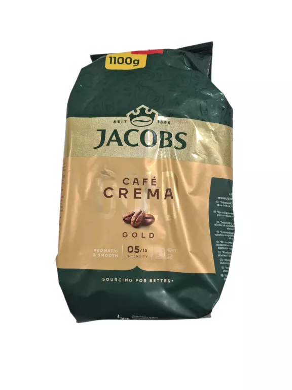 KAWA ZIARNISTA JACOBS CAFE CREMA GOLD 1000G 08/2026
