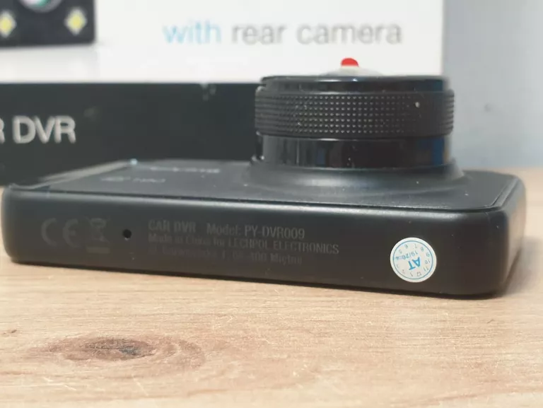 REJESTRATOR SAMOCHODOWY PEIYING BASIC D190 FULL HD 1080P + KAMERA COFANIA