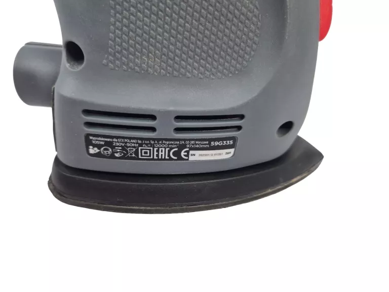 SZLIFIERKA OSCYLACYJNA GRAPHITE 59G335