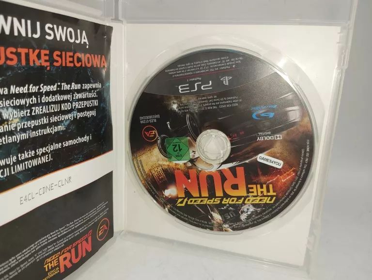 GRA NA PS3 NEED FOR SPEED THE RUN EDYCJA LIMITOWANA
